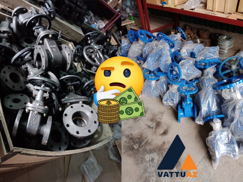 So sánh giá van cổng ty chìm và van cổng ty nổi