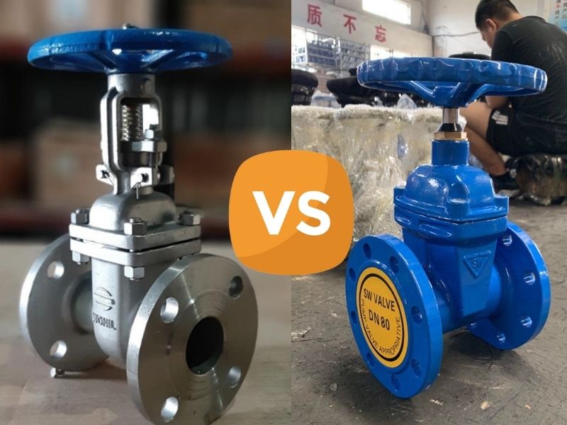 Phân biệt van cổng ty chìm và van cổng ty nổi