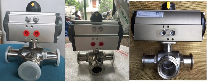 Van bi vi sinh điều khiển khí nén