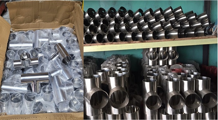 ảnh tê inox vi sinh