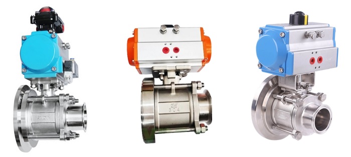 Ứng dụng van inox xả đáy bồn điều khiển khí nén