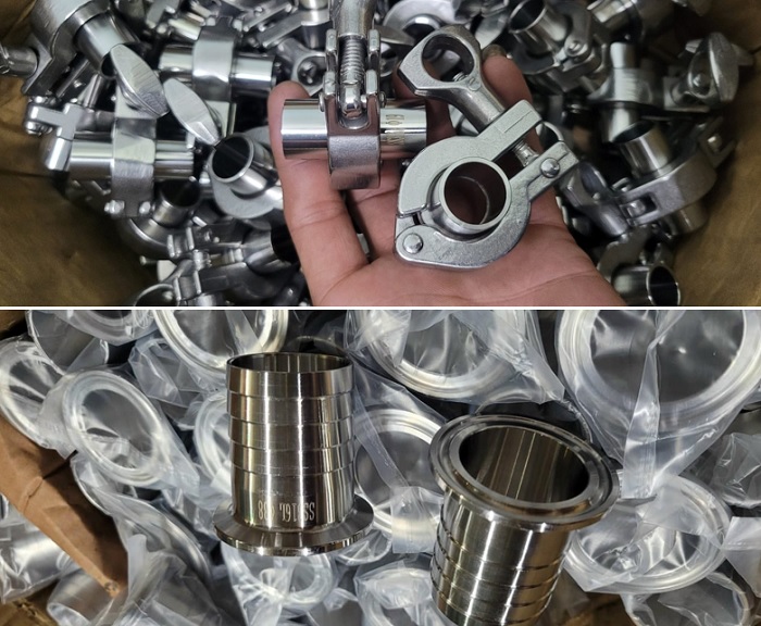 ảnh đuôi chuột clamp inox
