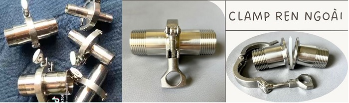 Ứng dụng khớp nối nhanh inox vi sinh