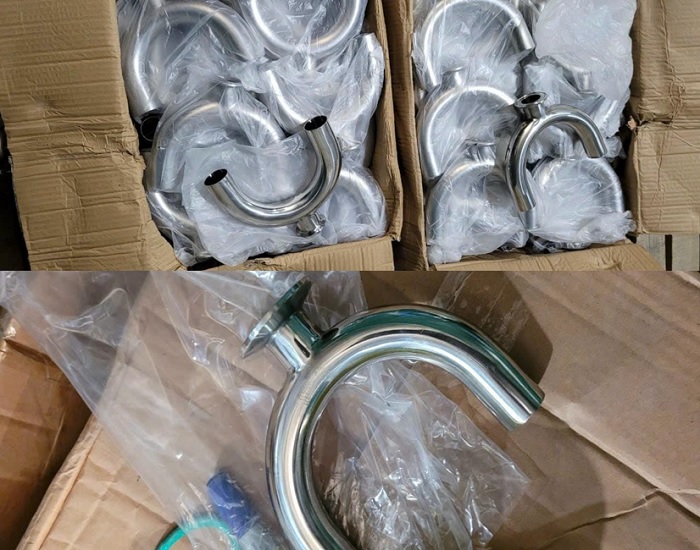 U tê ba ngả inox vi sinh