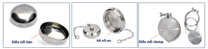 Nắp bịt inox vi sinh